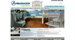 Desktop Screenshot of ambassadorfloor.com